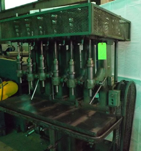 19" PROVIDENCE ... (6) SPINDLE DRILL PRESS